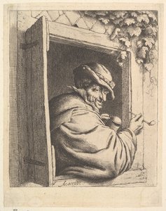 Fumatore alla finestra, 1610-85