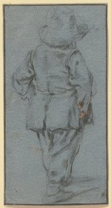 Ragazzo in piedi di spalle da Adriaen Jansz. van Ostade
