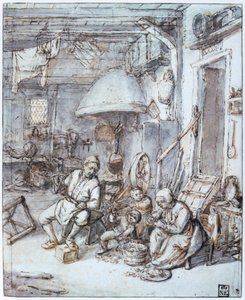 I contadini olandesi da Adriaen Jansz. van Ostade