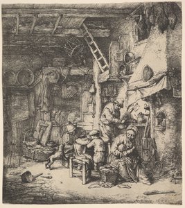 La famiglia da Adriaen Jansz. van Ostade