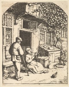 Il filatore da Adriaen Jansz. van Ostade