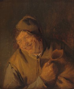 Il contadino allegro da Adriaen Jansz. van Ostade