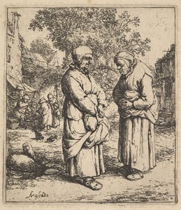 Due pettegole da Adriaen Jansz. van Ostade