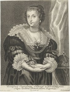 Ritratto di Henrietta Maria, moglie di Carlo I d