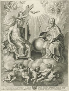 Trionfo della Santissima Trinità da Adriaen Lommelin