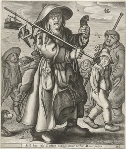 Il cacciatore di topi (Muizenvanger) da Adriaen Matham