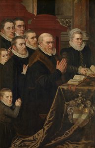 Calvario e la famiglia di Gillis de Smidt e Maria de Deckere