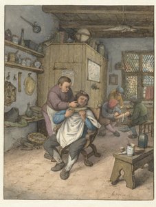 Barbiere da Adriaen van Ostade