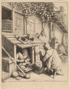 Calzolaio da Adriaen van Ostade