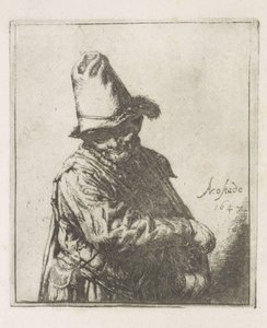Suonatore di lira da Adriaen van Ostade