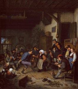 Allegri in una locanda, 1674 da Adriaen van Ostade