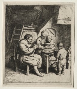 Dire la grazia da Adriaen van Ostade