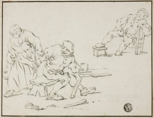 Scena di Taverna da Adriaen van Ostade