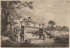 Il Pescatore da Adriaen van Ostade