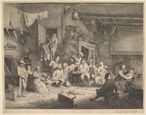 La danza alla locanda da Adriaen van Ostade