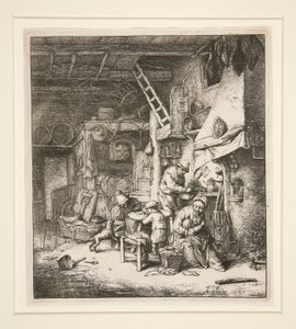 La Famiglia da Adriaen van Ostade