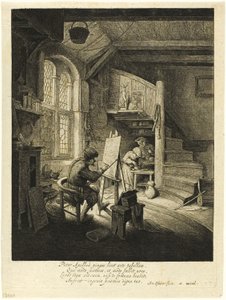 Il pittore da Adriaen van Ostade