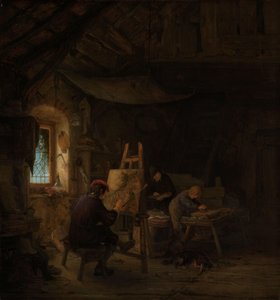 Lo studio del pittore