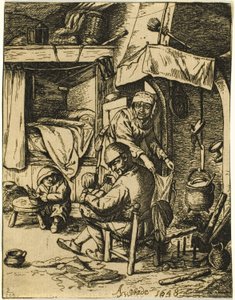 Il pater familias da Adriaen van Ostade
