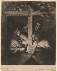 I cantanti da Adriaen van Ostade