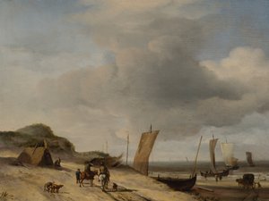 Dune a Scheveningen da Adriaen van de Velde
