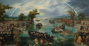 La pesca delle anime da Adriaen van de Venne
