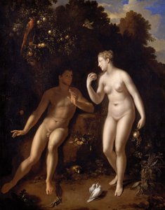 Francese: Adam et Ève près de l