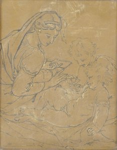 Madonna col Bambino e San Giovanni da Adriaen van der Werff
