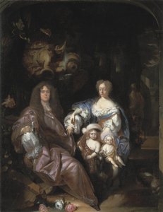 Ritratto di una famiglia sconosciuta da Adriaen van der Werff