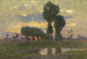 Sera sulla pianura