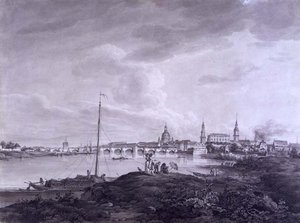 Veduta di Dresda, c.1788