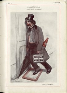 Illustrazione di A Barrere (1874-1931) in "Fantasio" - Verifica date - Coutant Jules da Adrien Barrere
