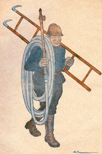 Joseph NOULENS (1864-1944), politico francese. Disegno di Adrien Barrere (1874-1931) per FANTASIO, Numero 204 del 15 aprile da Adrien Barrere