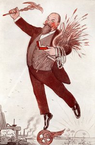 Ritratto del poeta e politico Maurice Couyba (1866-1931) (Maurice Boukay) - Disegno di Adrien Barrere (1874-1931) tratto da 