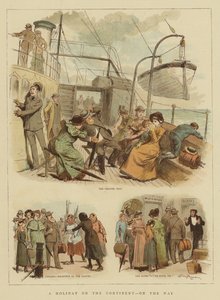Una vacanza sul continente, in viaggio