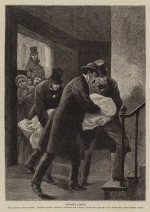 Illustrazione per La Storia di un Crimine, di Victor Hugo