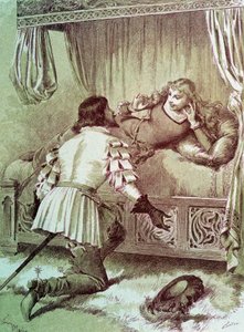 La Bella Addormentata - in "Le fiabe" di Charles Perrault, illustrazioni di Adrien Marie
