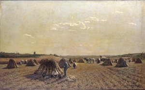 Scena di raccolto, 1879