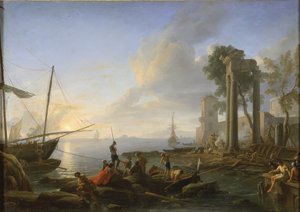 Marina al tramonto