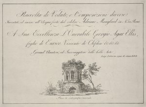 Pagina del titolo da Adrien Manglard