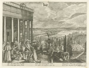 Aprile da Egidius  Sadeler (II)