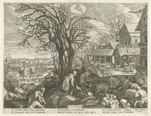 Dicembre da Egidius  Sadeler (II)