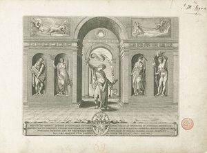 Giano e le quattro stagioni da Egidius  Sadeler (II)