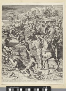 Crocifissione di Cristo (parte destra) da Egidius  Sadeler (II)
