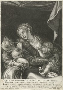 Amore / Carità da Egidius  Sadeler (II)