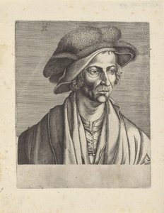Ritratto di Joachim Patinier da Egidius  Sadeler (II)