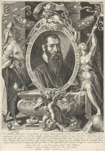 Ritratto di Pieter Brueghel il Giovane da Egidius  Sadeler (II)