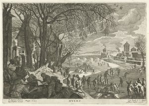 Inverno (Dei quattro stagioni) da Egidius  Sadeler (II)