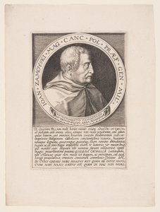 Jan Zamoyski, nobile polacco, Gran Cancelliere della Corona da Aegidius Sadeler II