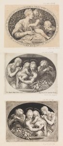 Madonna con Bambino e San Giovanni da Aegidius Sadeler II